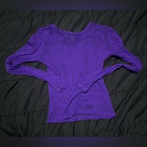 Monster Purple Fishnet with Thumb Holes